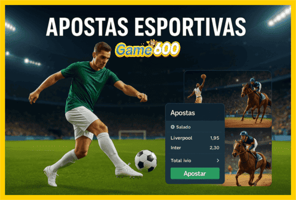 GAME600 Esporte - Apostas Esportivas com Odds Altas